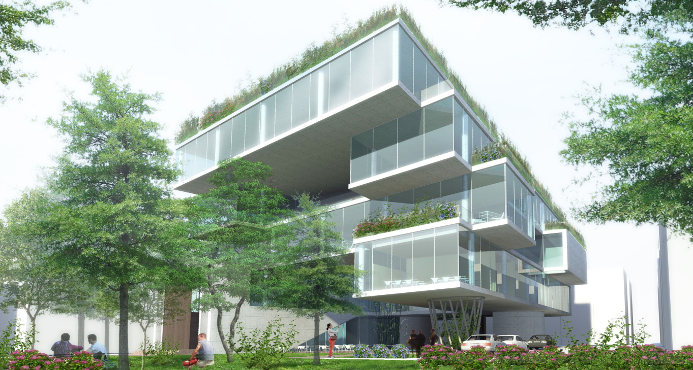 Daegu Gosan Library, Bibliothèque de Daegu Gosan, South Korea, 2012, Dragan Architecture, Paris